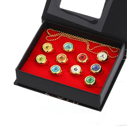 Anillos 10 piezas Naruto Akatsuki
