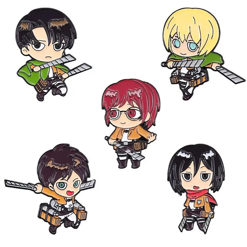 Attack on Titan Brooch