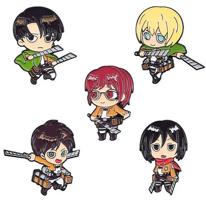 Attack on Titan Brooch