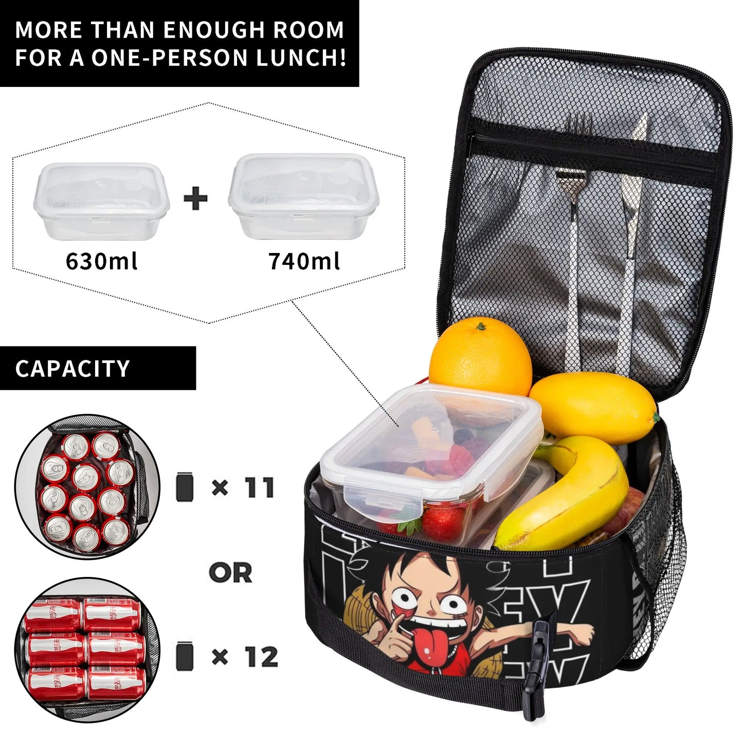 One Piece Lunch Bags