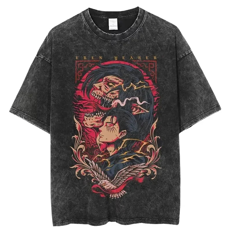 T-Shirts  Attack on Titan Eren Jaeger