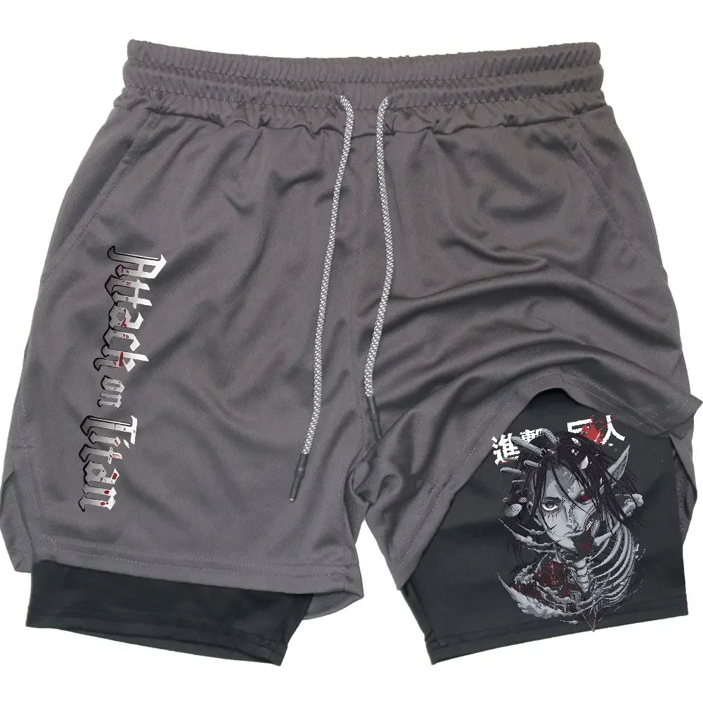 Attack on Titan Shorts (4 Options)