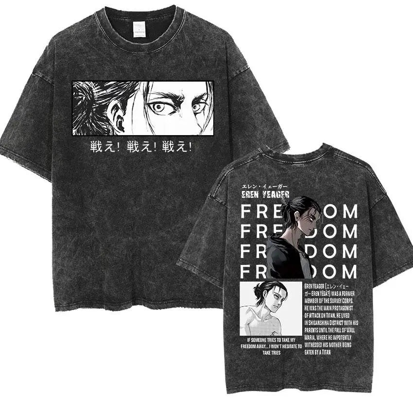T-shirt Eren Yeager Attack on Titan
