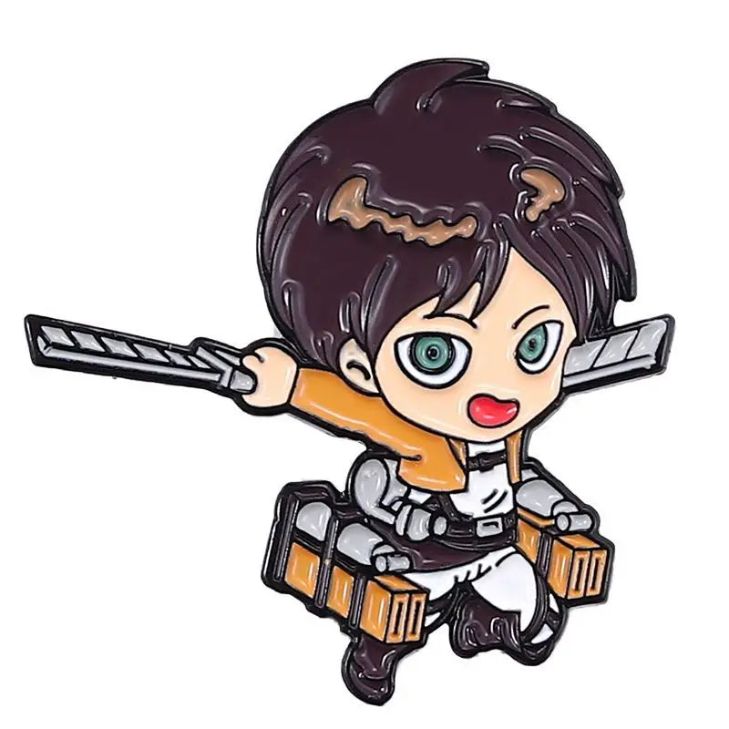 Attack on Titan Brooch