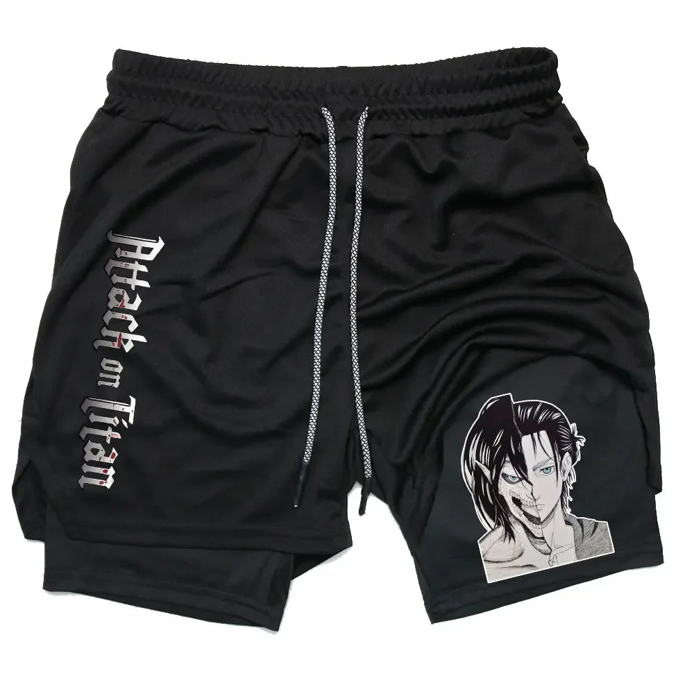 Attack on Titan Shorts (4 Options)