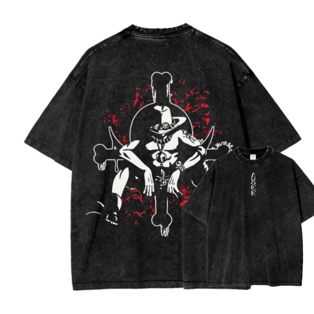 T-shirt One Piece Portgas D. Ace