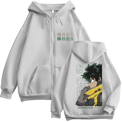 Sudadera con capucha My Hero Academia