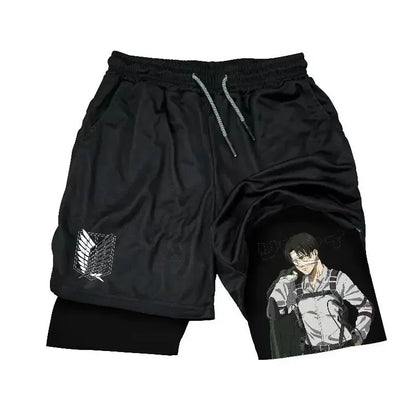 Shorts Attack on Titan Levi-Eren