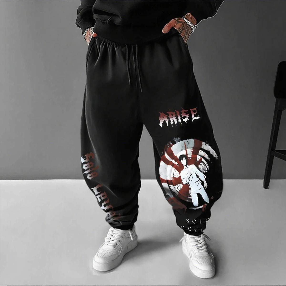 Solo Leveling Pants Graphic