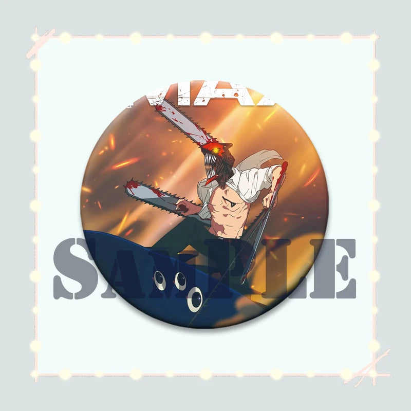 Chainsaw Man Badges