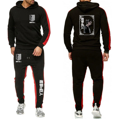 Attack on Titan Hoodies+Pants Suits