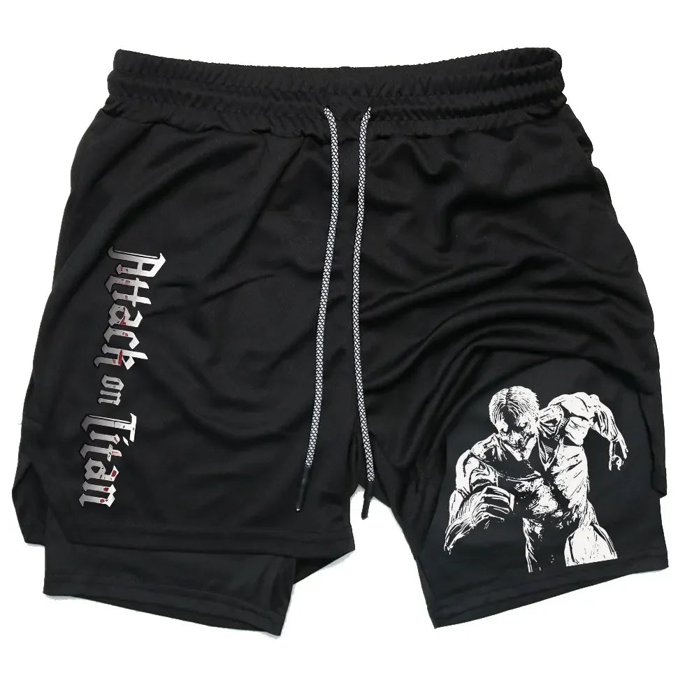 Attack on Titan Shorts (4 Options)