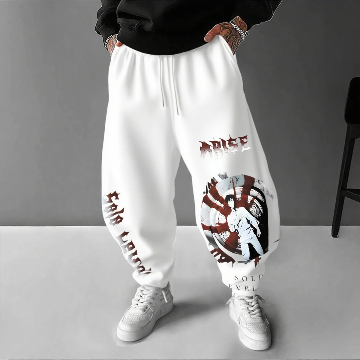 Solo Leveling Pants Graphic