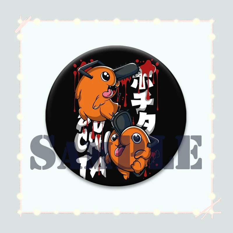 Chainsaw Man Badges