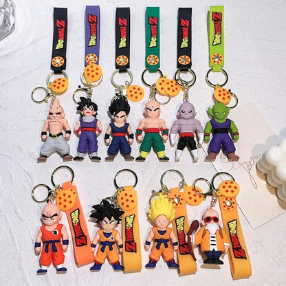 Dragon Ball Keychain Set