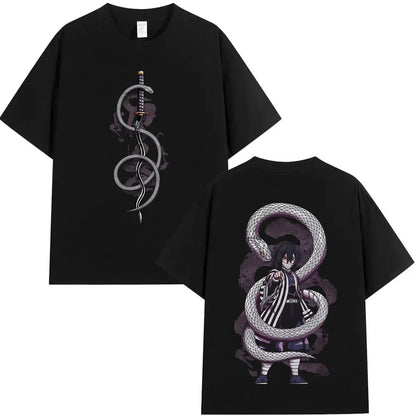 T-shirt Obanai Iguro Demon Slayer
