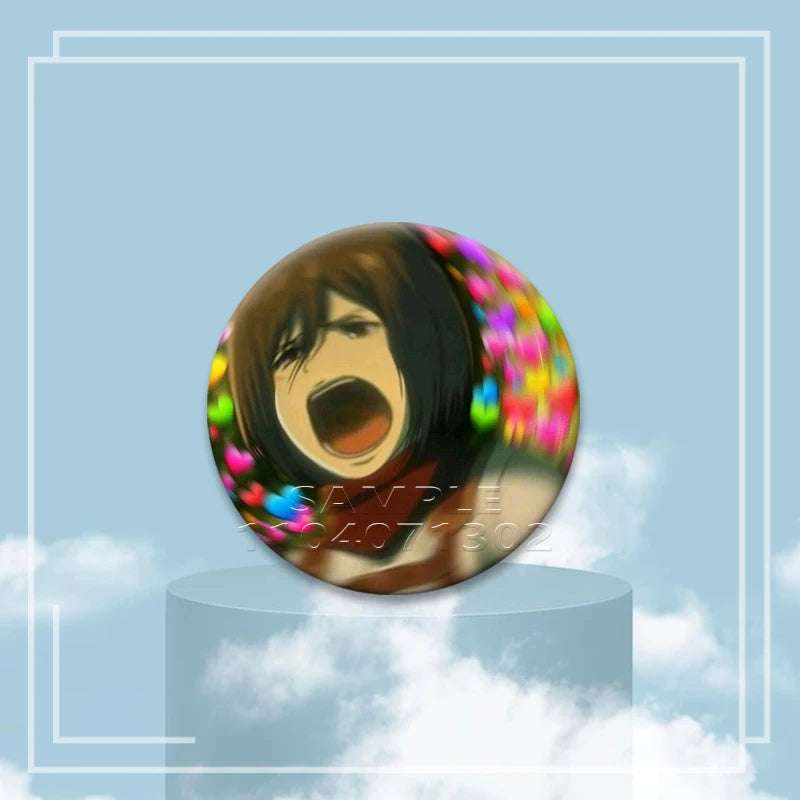 Attack on Titan Badges