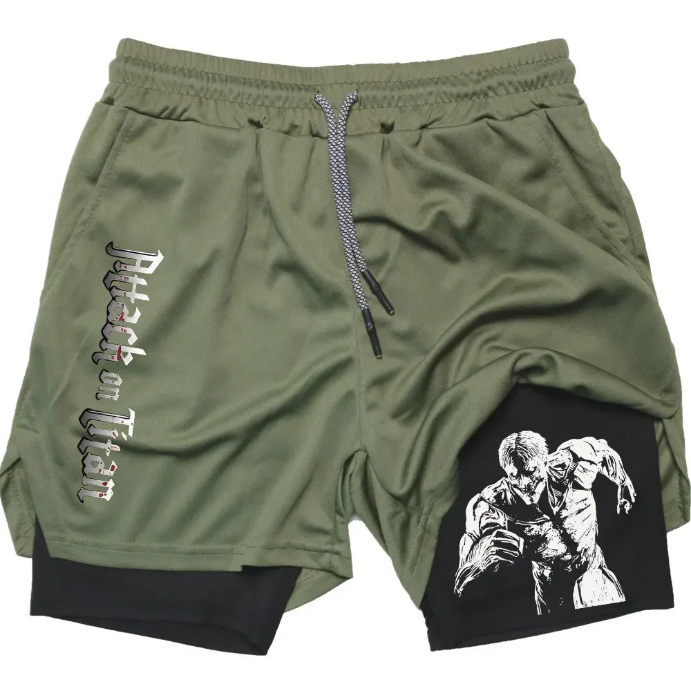 Attack on Titan Shorts (4 Options)