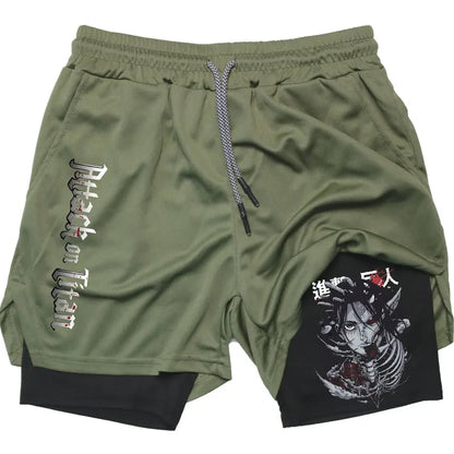 Attack on Titan Shorts (4 Options)