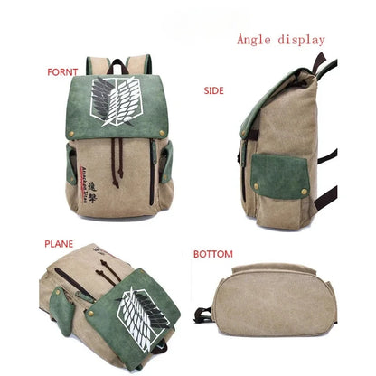 Backpack Attacks on Titan