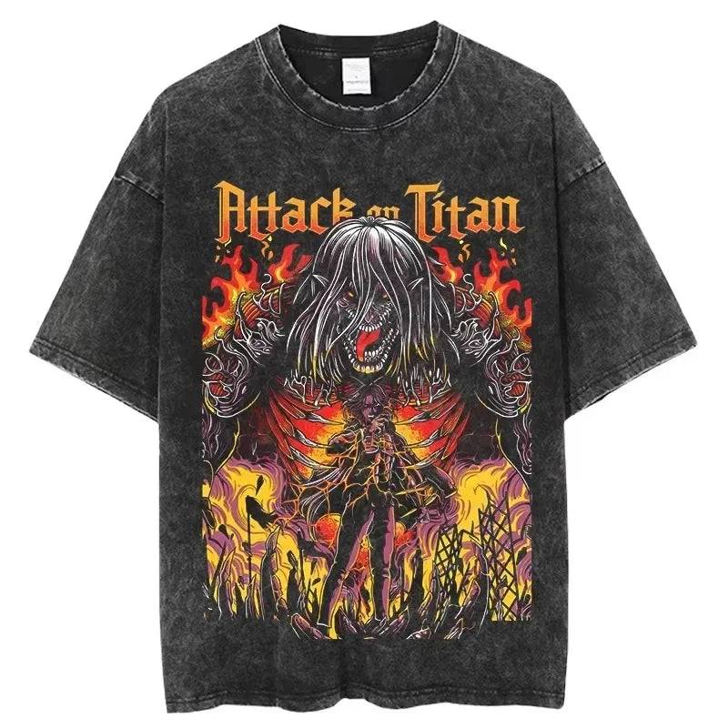 T-Shirts  Attack on Titan Eren Jaeger