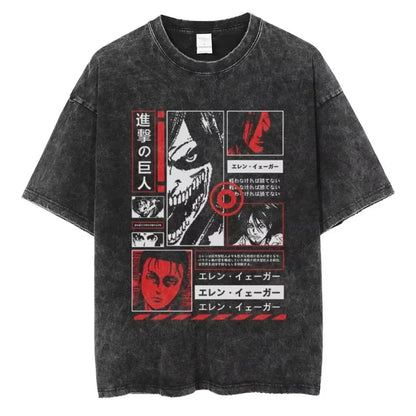 T-Shirts  Attack on Titan Eren Jaeger