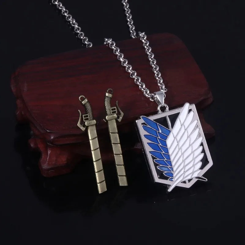 Necklace-Keychain Attack On Titan