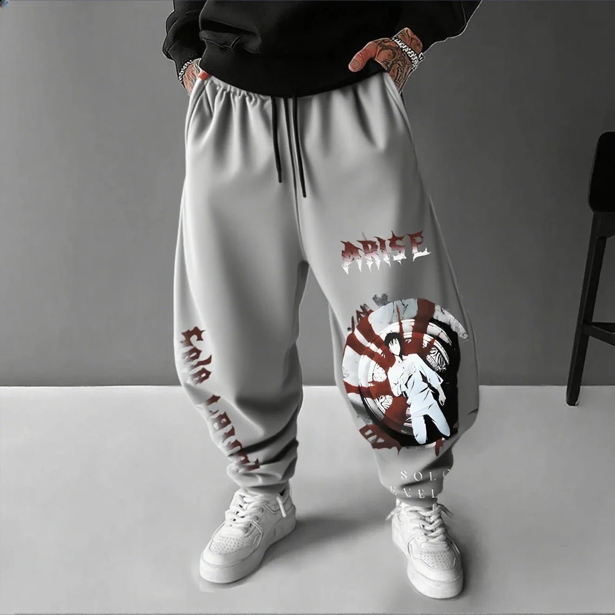 Solo Leveling Pants Graphic