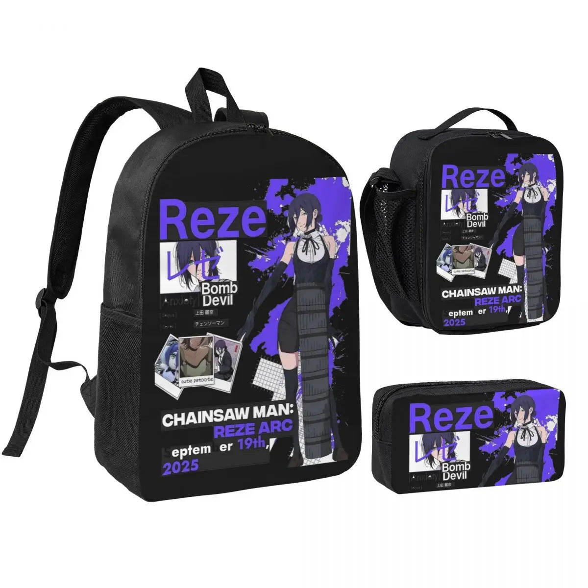 Chainsaw Man Backpacks Complete set (24 Options)
