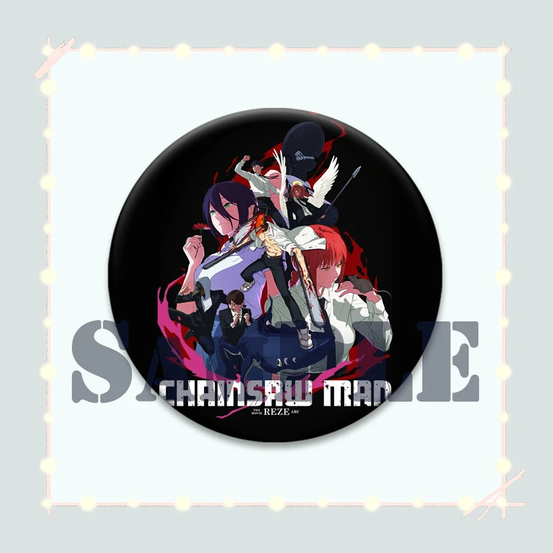 Chainsaw Man Badges